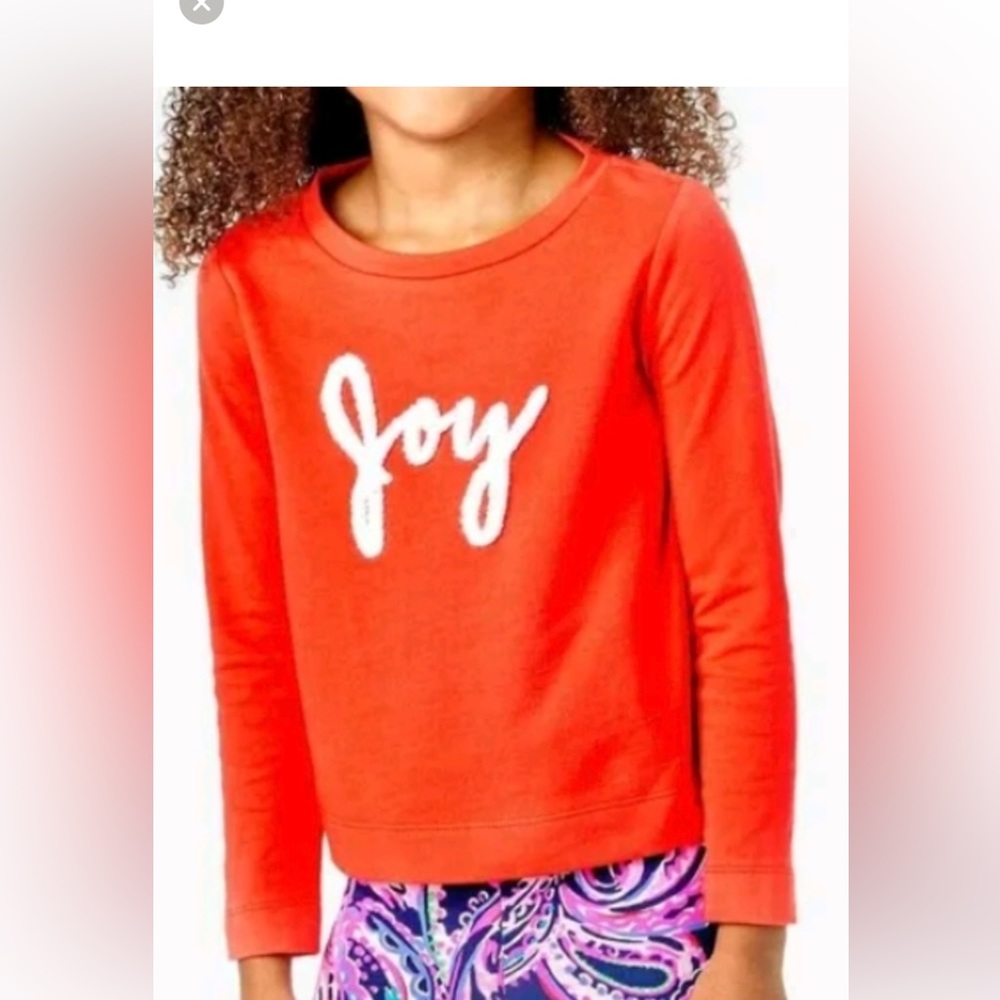 Lilly Pulitzer girls sweatshirt EUC